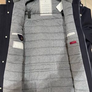 Cashmere outerwear jacket